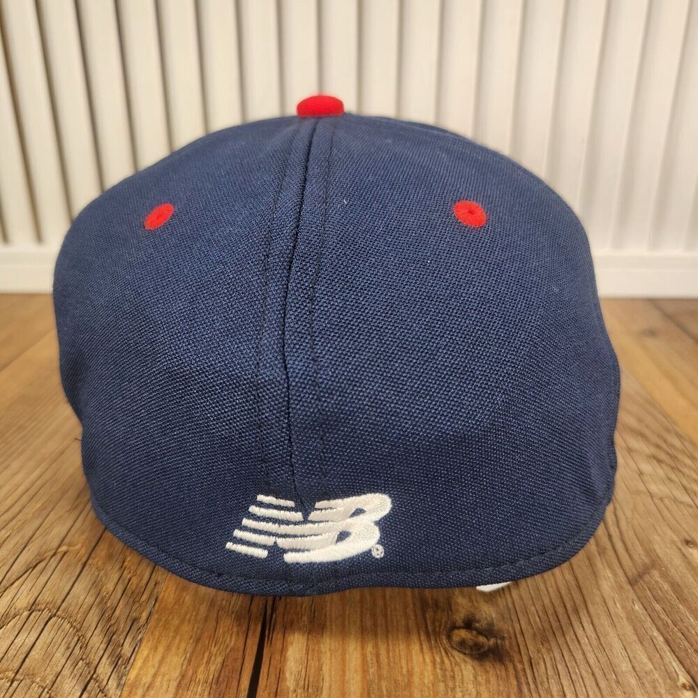 Washington Nationals New Balance The Game Pro Sz S Hat Cap Blue Red MLB Baseball - Picture 5 of 13